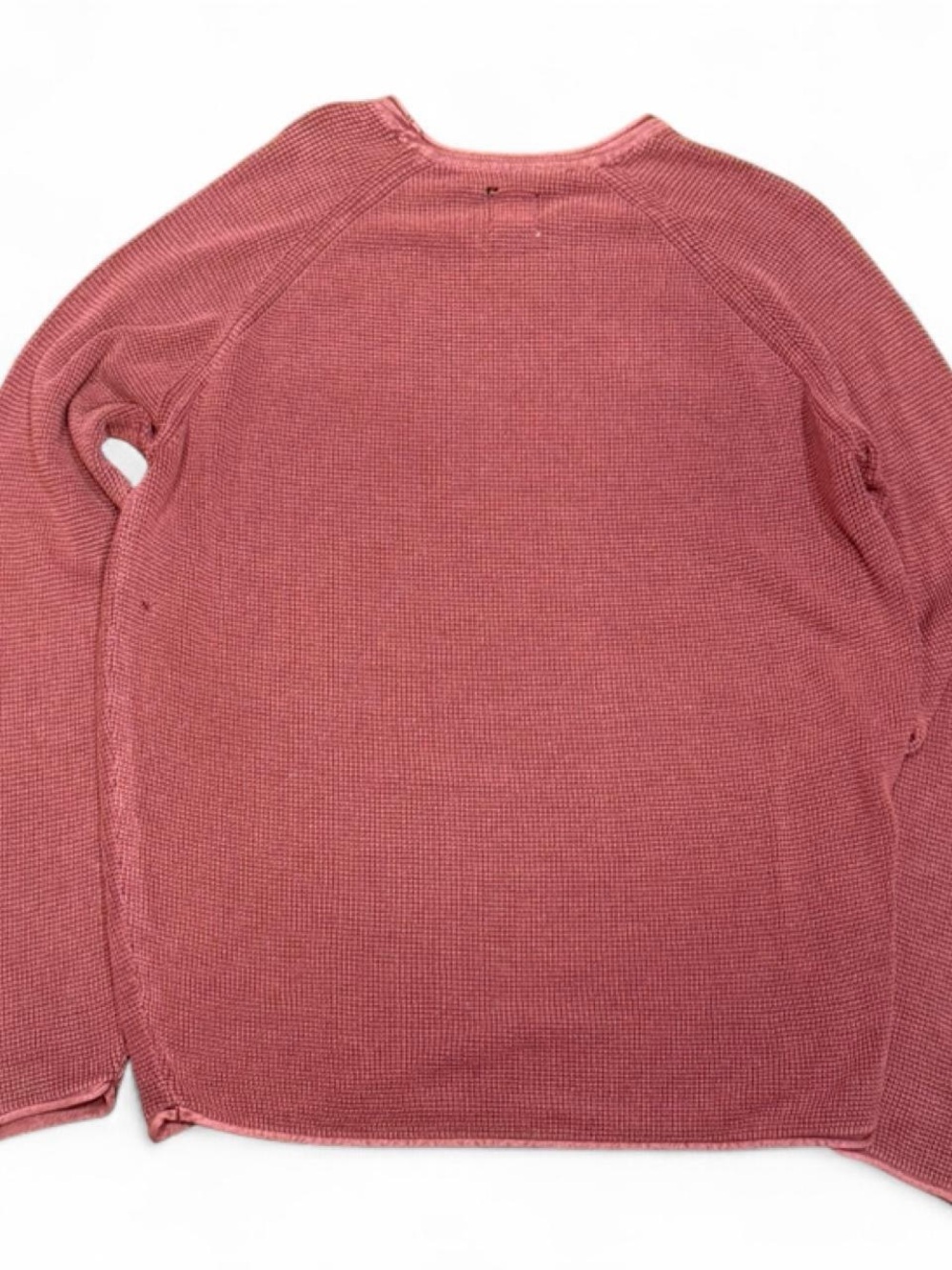 Max Burgandy Utility Cotton Thermal Longsleeve Shirt - Picture 2 of 5